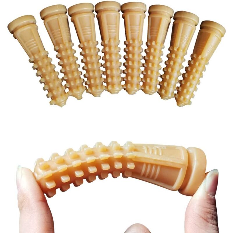 foto del prodotto 20 pezzi di dita di gomma per spiumatura di anatre da 88 mm di lunghezza per macchina spiumatrice per pollame, dita spiumatrici, macchina per la