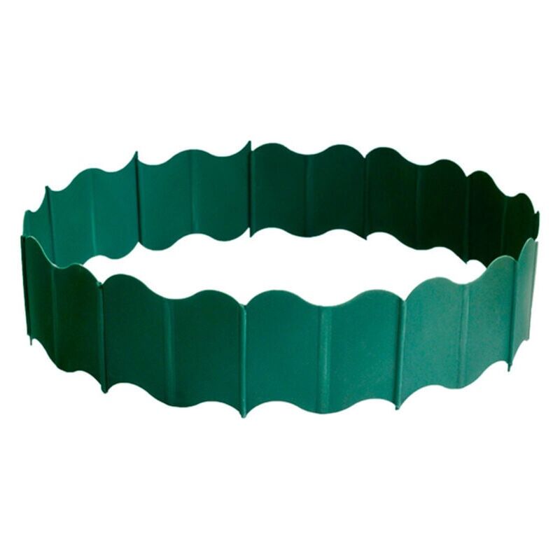 foto del prodotto 20 pezzi di recinzione decorativa da giardino verde, 14x15 cm, recinzione per prato e piante verdi ymyny