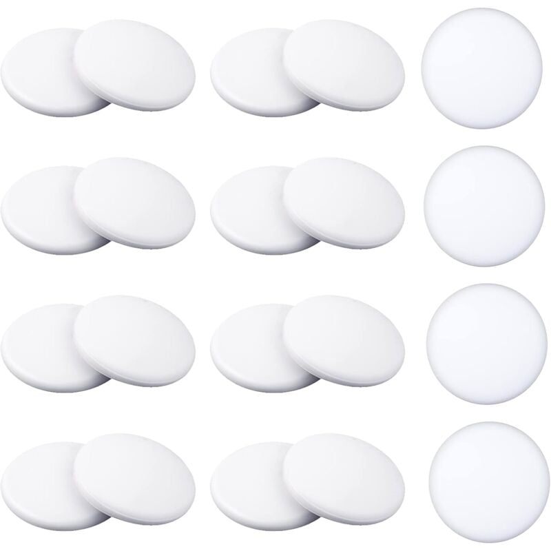 foto del prodotto 20 pezzi fermaporta protezione da parete adesivo riutilizzabile protezione paraurti protezioni da parete in silicone assorbenti manopole delle porte