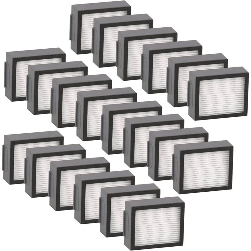 foto del prodotto 20 pezzi filtri hepa di ricambio compatibili con irobot roomba i7 i7 j7 j7 plus i3 i3 i2 i2 i1 i1 i4 i6 i6 i8 i8 e5 e6 e7, evo, ei e j series