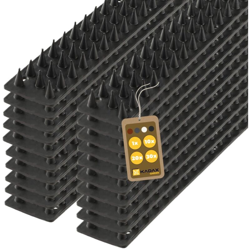 foto del prodotto 20 pezzi repellente per uccelli in plastica piccioni 10 m repellente per uccelli repellente per uccelli repellente per piccioni repellente per