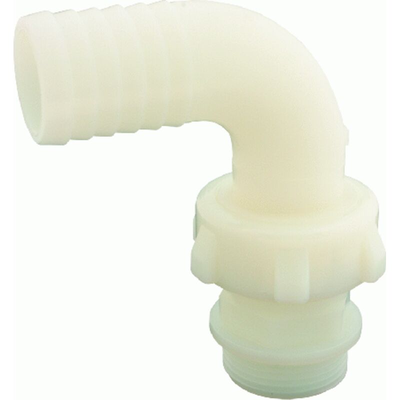 foto del prodotto 20 raccordo portagomma curvo in nylon 20mm pompa tubo porta gomma