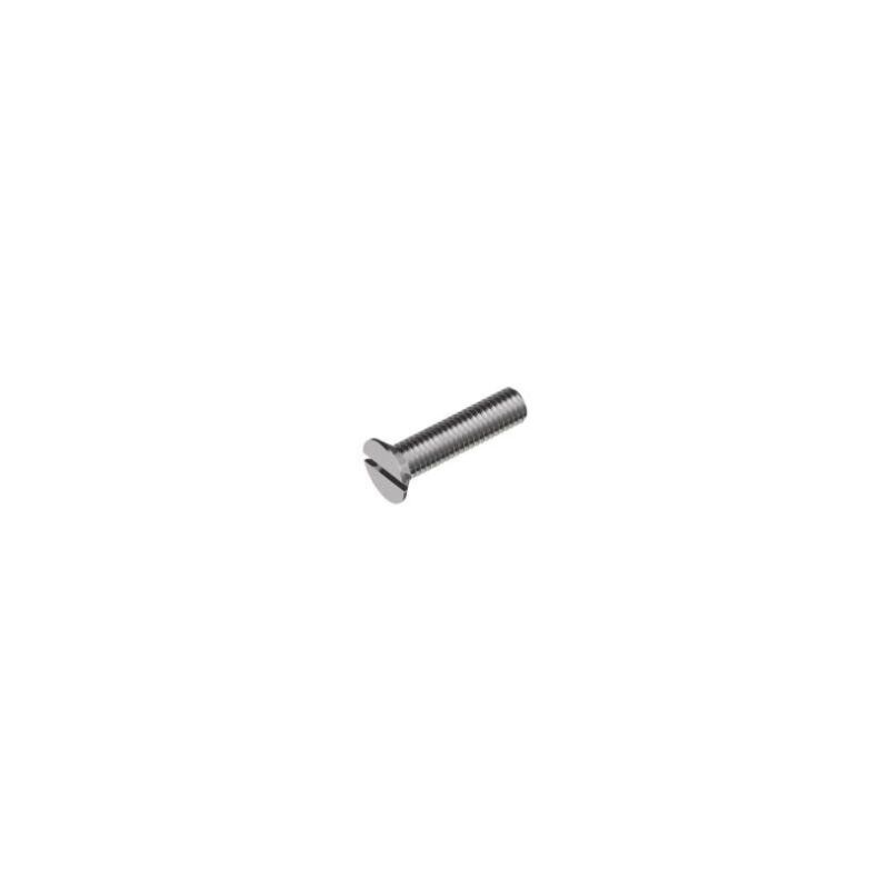 foto del prodotto 20 viti per metallo testa pianasvasata in inox impronta a taglio 3x16 mm oreca