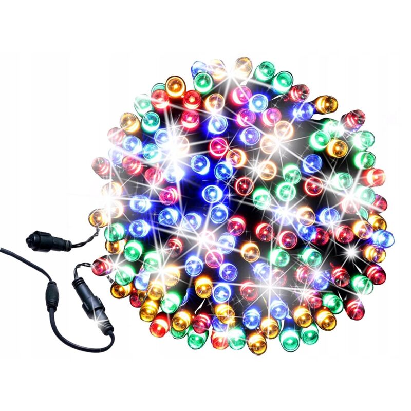 foto del prodotto 200 luci led per albero di natale flash corda per albero di natale albero di natale flash out out