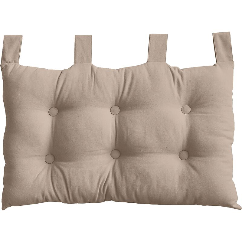 foto del prodotto 2007chtl070045 testiera da letto in tessuto, 70 x 9 x 45 cm, tessuto, neutro, 9 x 45 cm enjoy home