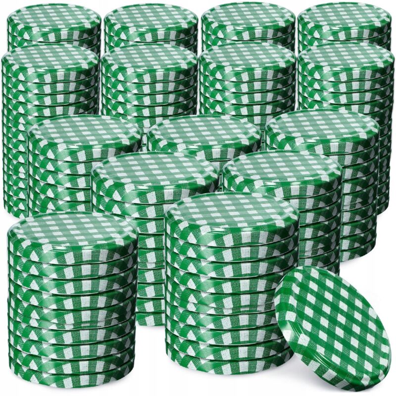 foto del prodotto 200x jar caps fi 82 tappi per barattoli e coperchi per conserve kadax