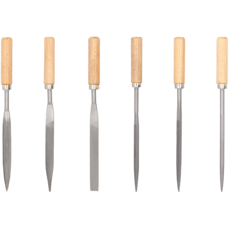 foto del prodotto 20120805 juego limas hierro peque as surtido 6 piezas - maurer