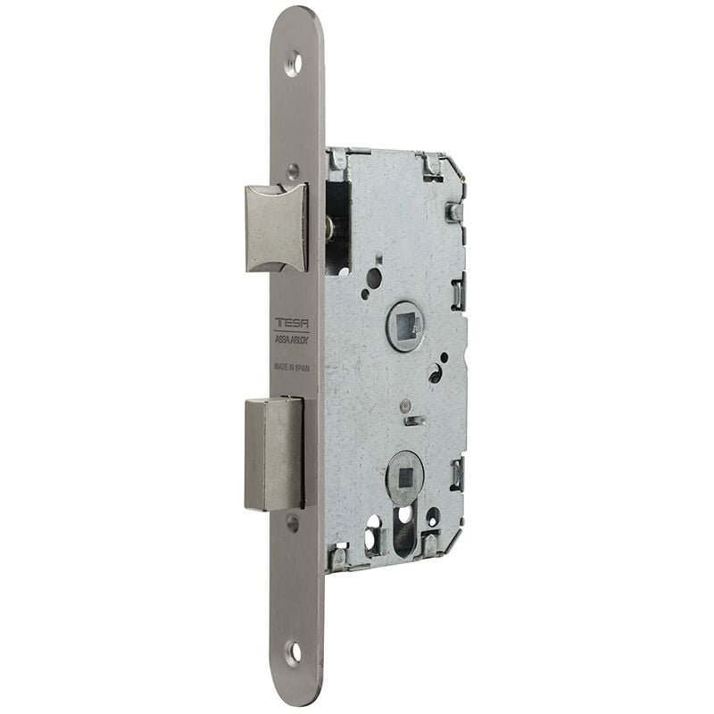 foto del prodotto 20145rhn serratura a incasso per porte in legno, nichelato, entrada 50 mm tesa assa abloy
