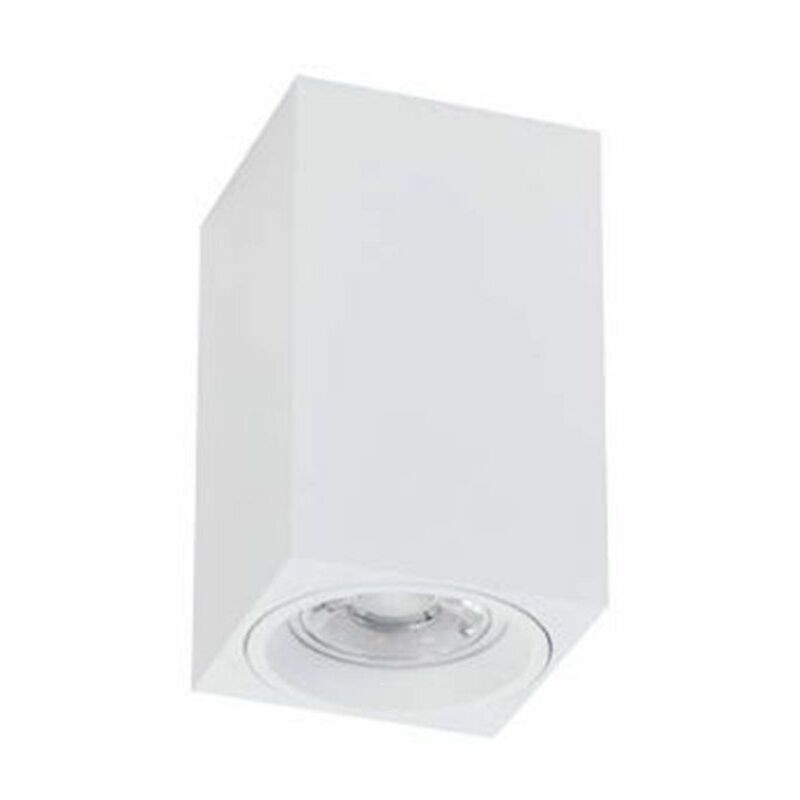 foto del prodotto 202000005 faretto quadrato sehay bianco opaco gsc