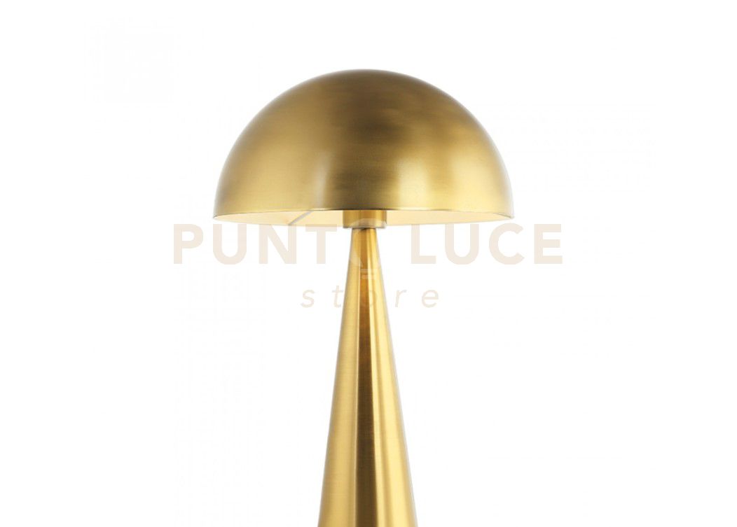 foto del prodotto 20211 lampada da tavolo 1 luce attacco e27 oro matto d.30cm