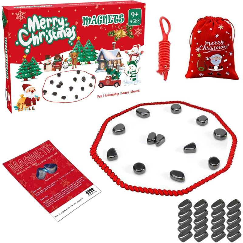 foto del prodotto 2024 nuova promozione speciale set di scacchi magnetici giocattoli di scacchi magnetici giochi educativi regali di natale per bambini adatto per