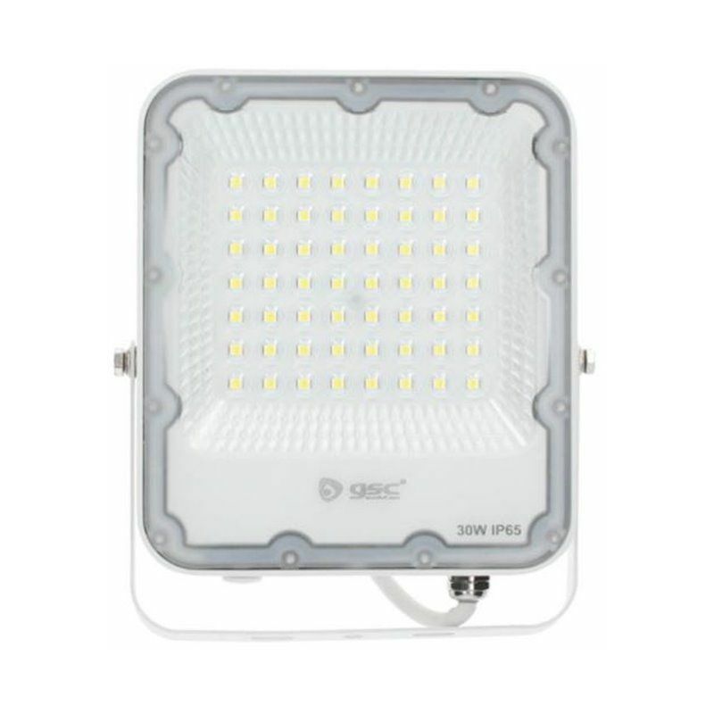 foto del prodotto 202600035 proiettore in alluminio 50w 4000k ip65 bianco gsc