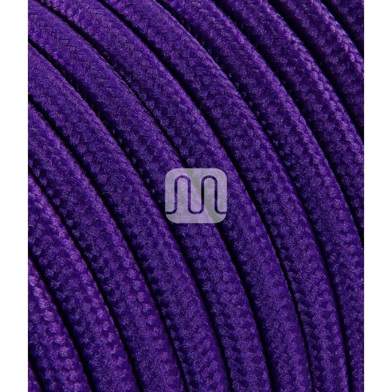 foto del prodotto 20311 cavo elettrico rotondo h03vv f 2x0.75, viola, 3 m merlotti