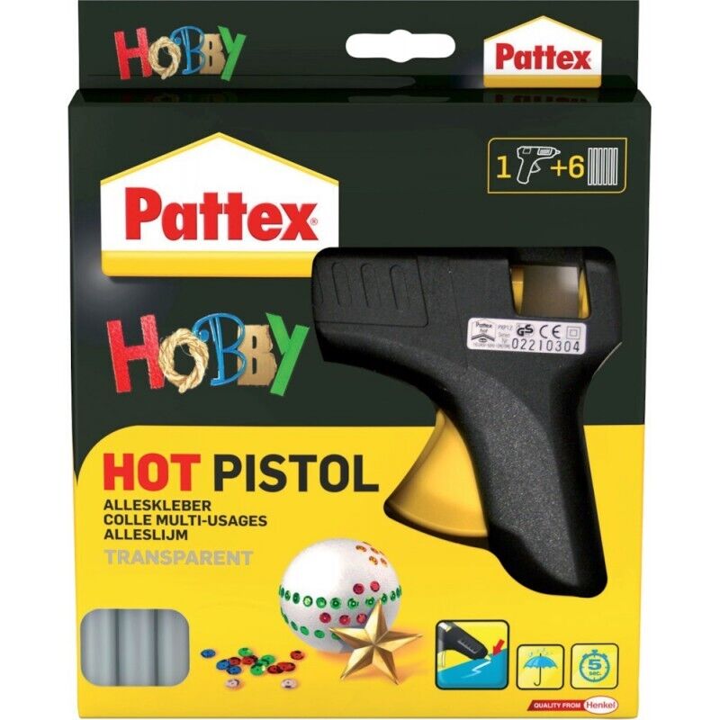 foto del prodotto 2047485 pattex pistole colla a caldo 'hobby', nero