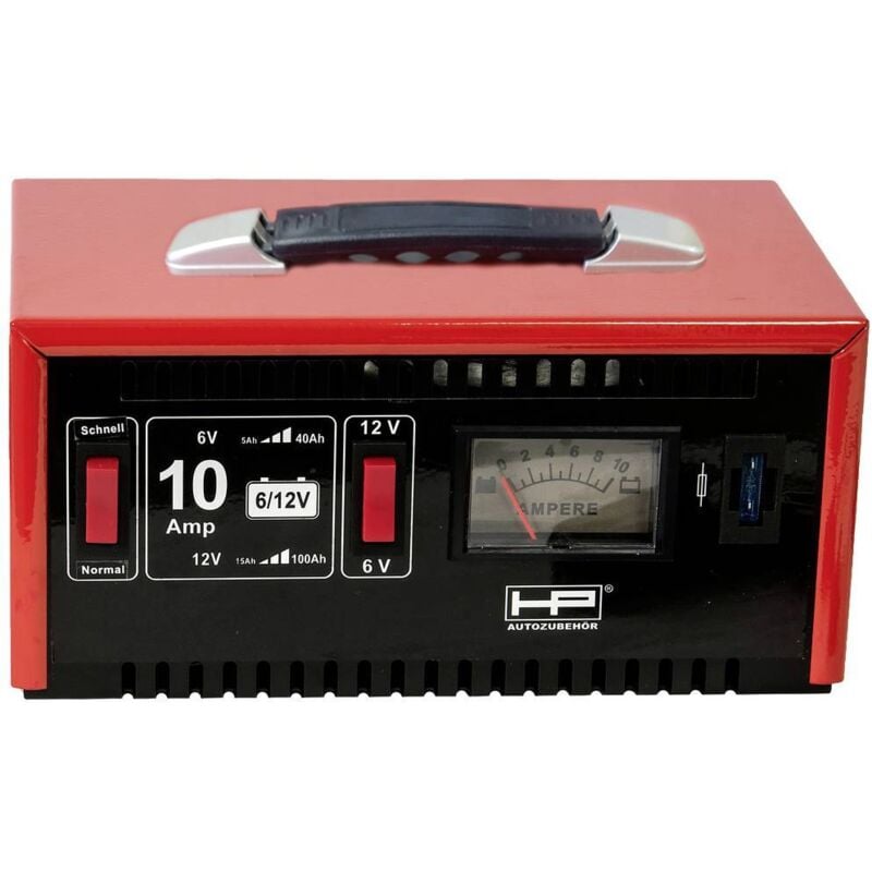 foto del prodotto 20510 caricatore 6 v, 12 v 10 a 10 a - hp autozubeh r