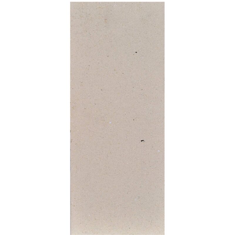 foto del prodotto 2052 pietra refrattaria pressata, 30 mm di spessore, dimensioni 400 x 160 mm, colore giallo firefix