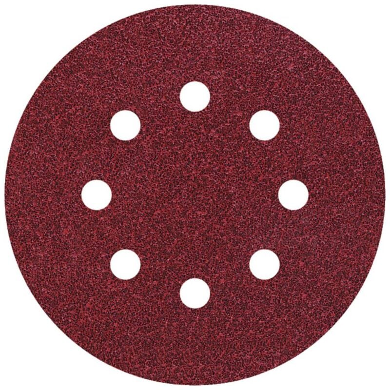 foto del prodotto 2072000 carta abrasiva eccentrica a strappo, perforato dimensione dei grani 400 125 mm 5 pz. wolfcraft