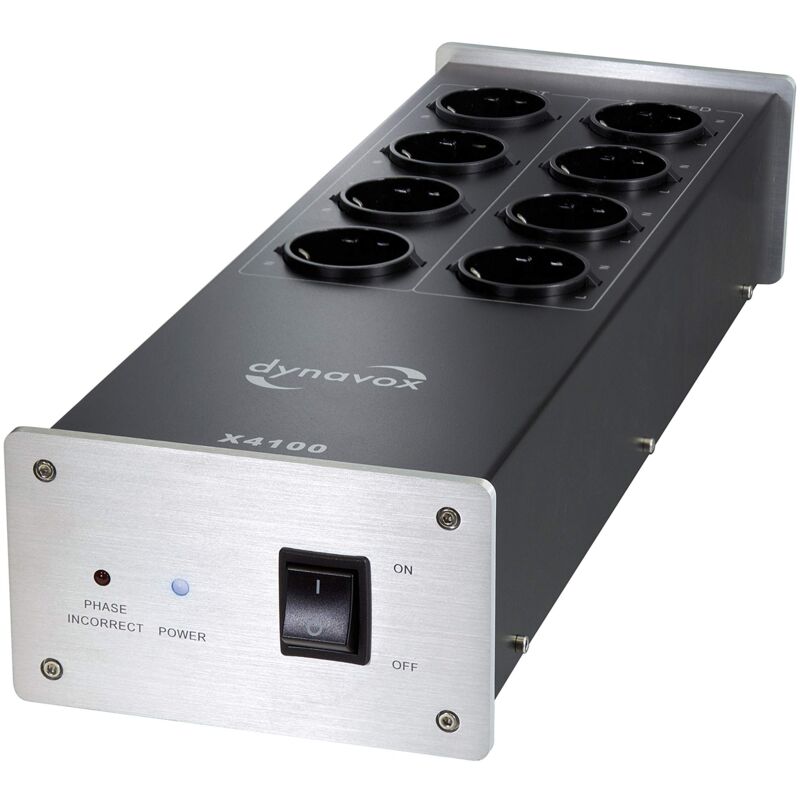 foto del prodotto 207411 multipresa per dispositivi iec argento connettore iec 1 pz. dynavox