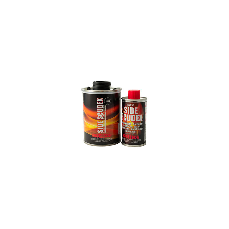 foto del prodotto 20756 side scudex nero 375 gr con catalizzatore 80233 gelson