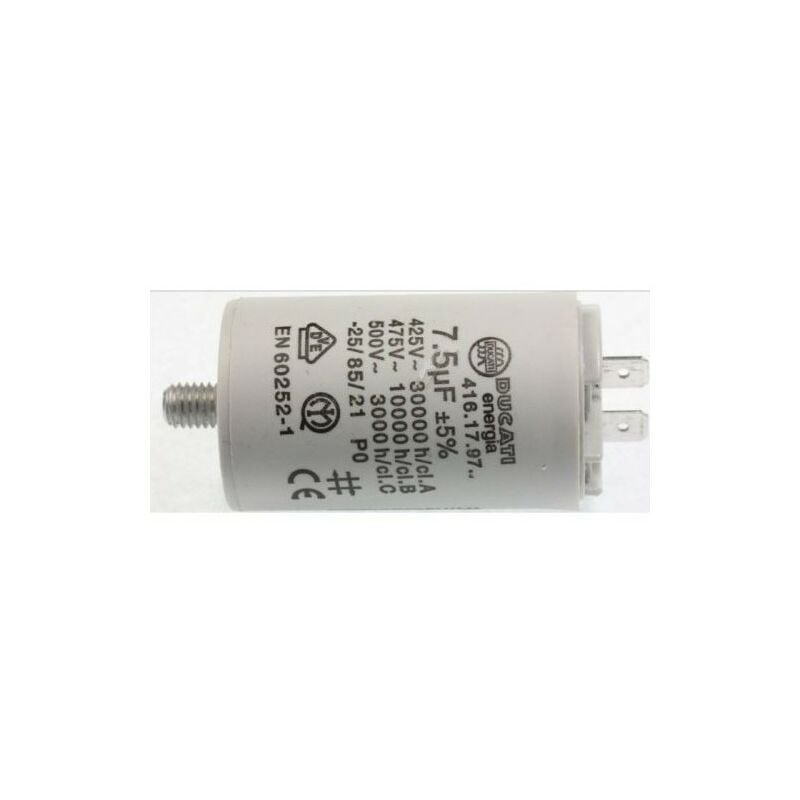 foto del prodotto 2078192 condensateur 7,5uf de d marrage s che linge candy