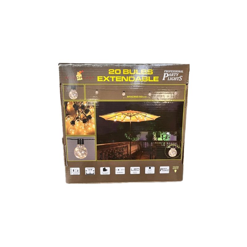 foto del prodotto 20lampadine con gocce led bianco caldo giocoplast