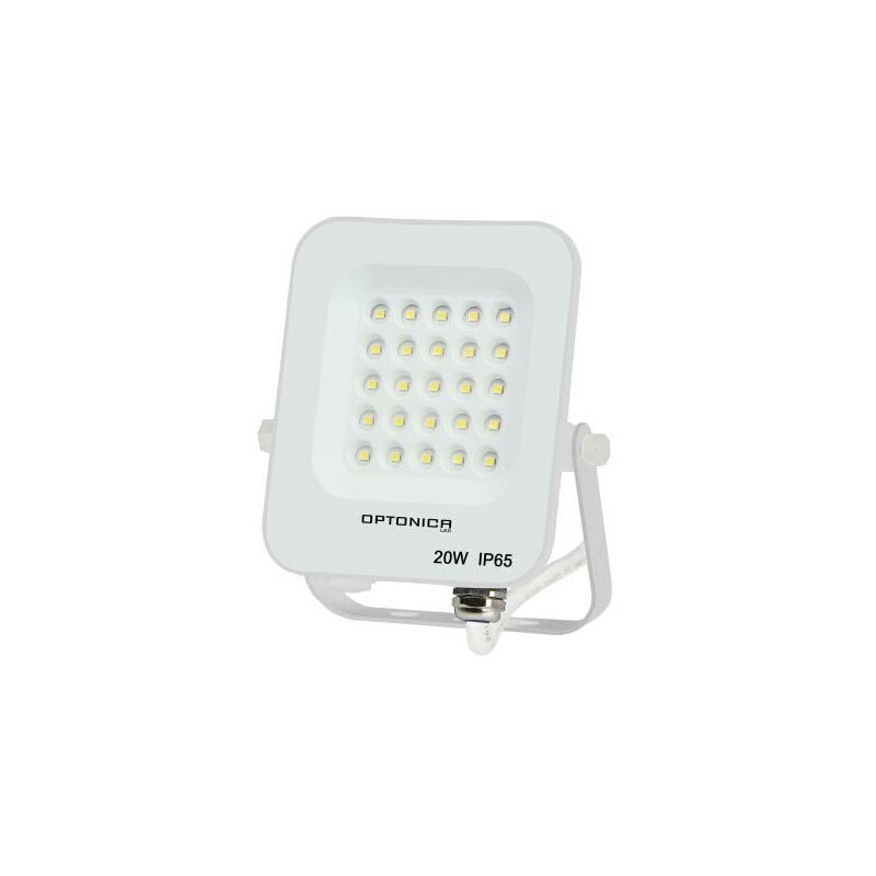 foto del prodotto 20w led proiettore bianco ip65 1800lm 115w impermeabile giorno bianco 6000k