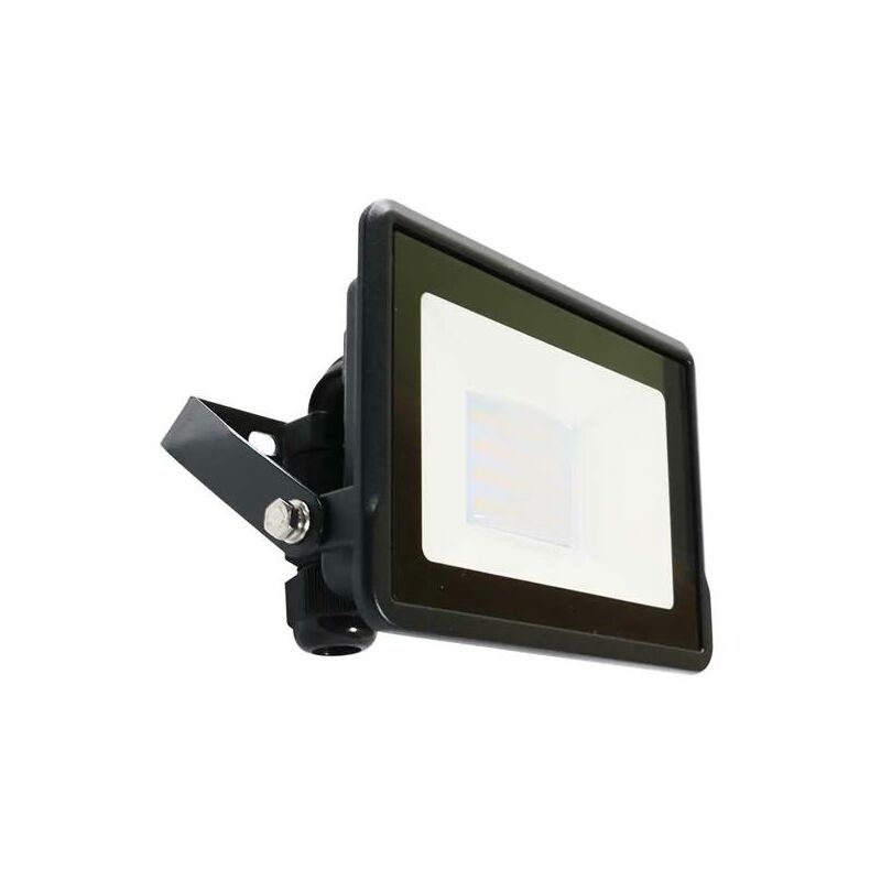 foto del prodotto 20w led proiettore samsung chip corpo nero 4000k luce naturale
