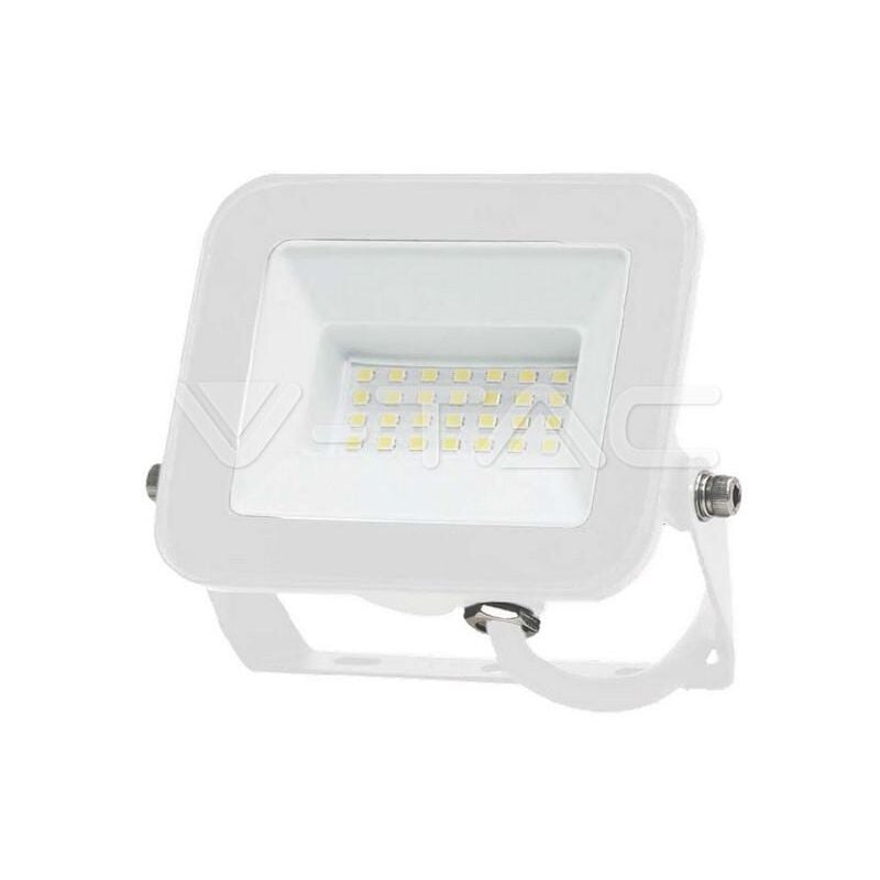 foto del prodotto 20w led proiettore smd samsung chip pro-s corpo bianco 4000k - luce naturale