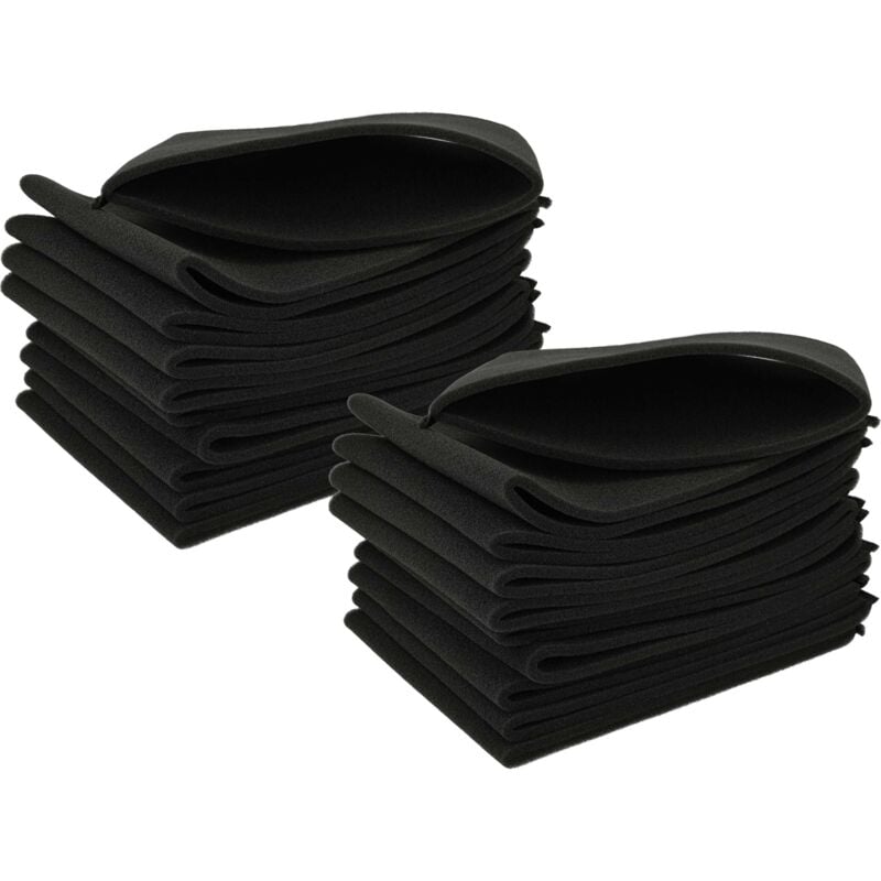 foto del prodotto 20x filtro compatibile con parkside pnts 30 8 e, pnts 1300 a1 , pnts 1300 aspirapolvere - filtro in spugna - vhbw