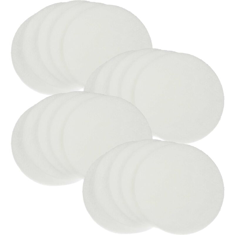foto del prodotto 20x filtro dell aria g3 sostituisce helios 03069, elf kwl 45 33 per ventola, dispositivo di ventilazione bianco vhbw