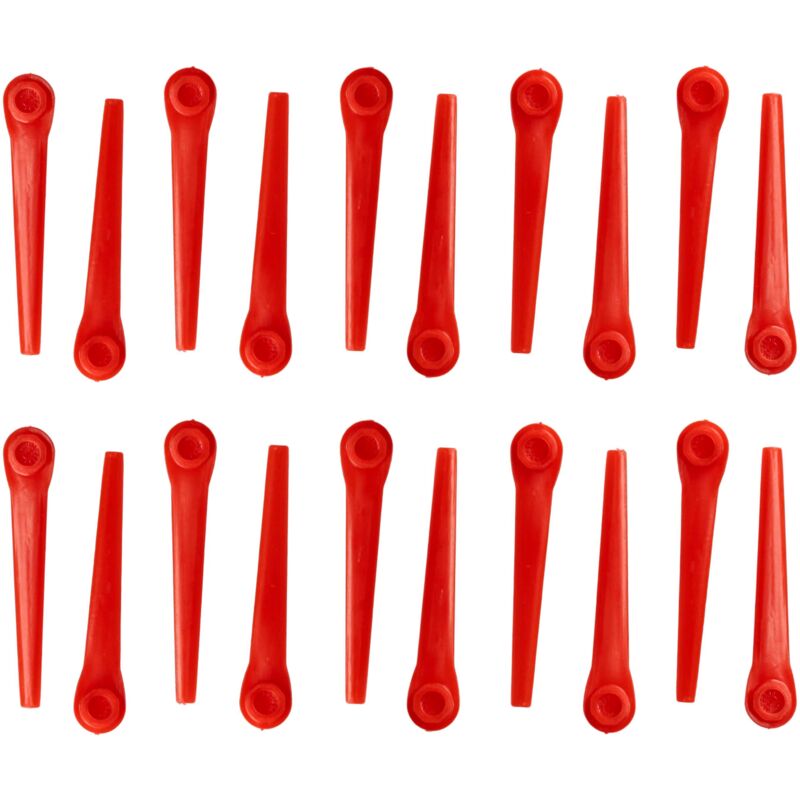 foto del prodotto 20x lama di ricambio sostituisce gardena rotorcut 5368 20 per tagliabordi arancione, in plastica vhbw