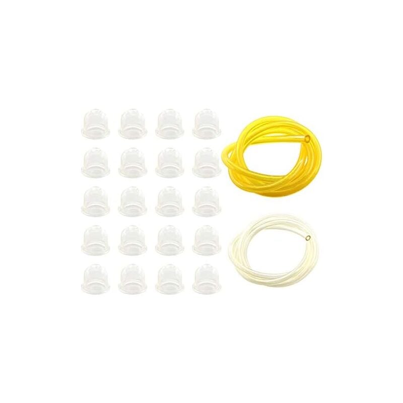 foto del prodotto 20x primer bulb per motosega, soffiatore, decespugliatore, per tubi equivalenti da 22 mm zama 0057003 stihl 4226 121 2700 fs90 ht101 bg55 bg85 fs80