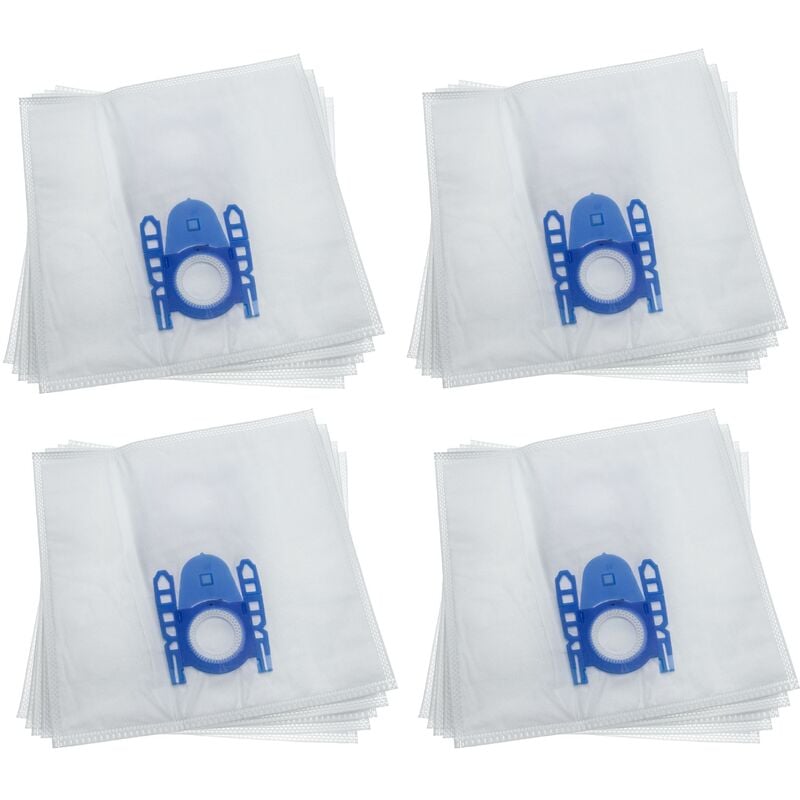 foto del prodotto 20x sacchetti compatibile con k rcher vc 5200, vc 5300, vc 6, vc 6000, vc 6100, vc 6150 aspirapolvere - in microfibra, 29,8cm x 30cm, bianco - vhbw