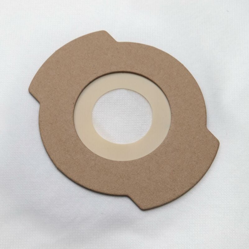 foto del prodotto 20x sacchetto compatibile con bosch easyvac 3 aspirapolvere in microfibra, 27,3cm x 26,5cm, bianco vhbw