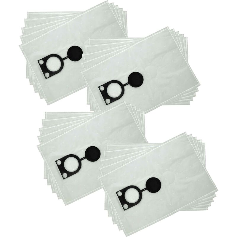 foto del prodotto 20x sacchetto compatibile con bosch gas 35, gas 35 afc, gas 35 l, gas 35 m, gas 35 sfc aspirapolvere microfibra, 50cm x 33cm bianco vhbw