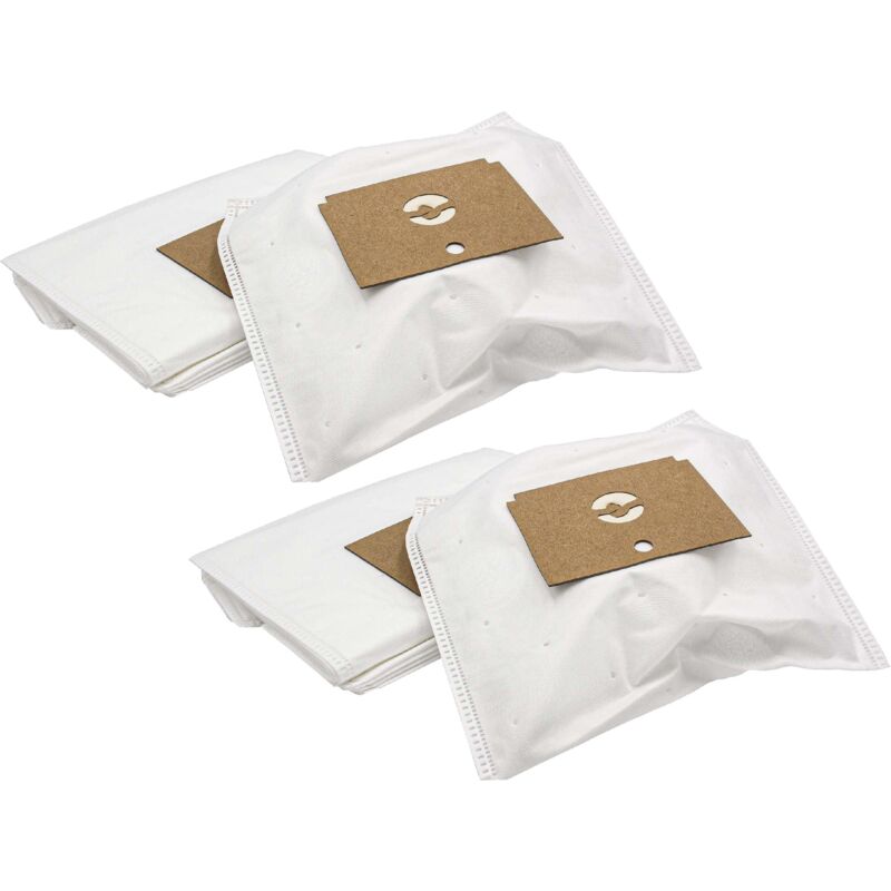 foto del prodotto 20x sacchetto compatibile con delonghi quick 1250, 1350 aspirapolvere - in microfibra, 31cm x 22cm, bianco - vhbw