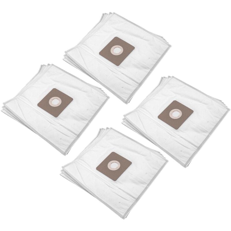 foto del prodotto 20x sacchetto compatibile con dirt devil dd7274, dd7275, dd7374, dd7375, dd7700 aspirapolvere in microfibra, 31cm x 22,5cm, bianco vhbw