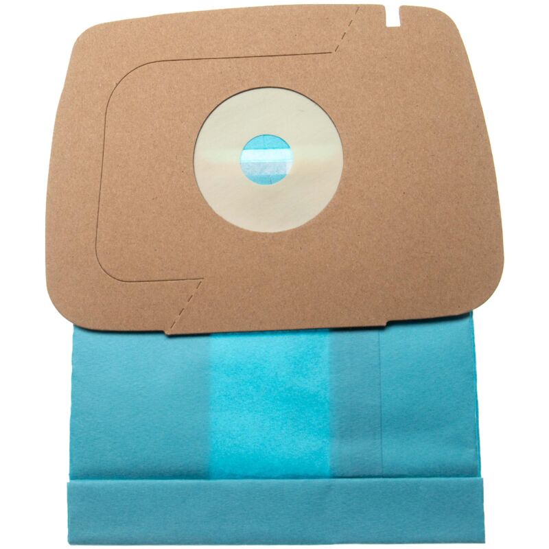 foto del prodotto 20x sacchetto compatibile con electrolux lux 1 classic, 1 royal, d820, 1 aspirapolvere carta, 21cm x 16,2cm azzurro vhbw