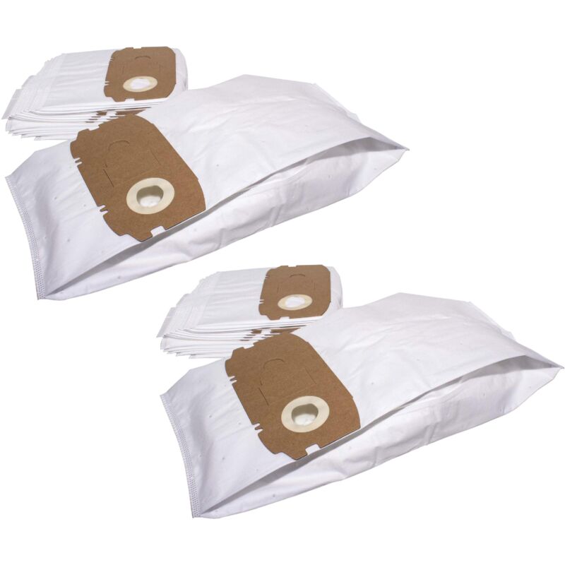 foto del prodotto 20x sacchetto compatibile con festo festool cleantec ct mini, ctl midi, fis-ctl mini, ctl mini, fis-ct mini aspirapolvere- microfibra bianco - vhbw