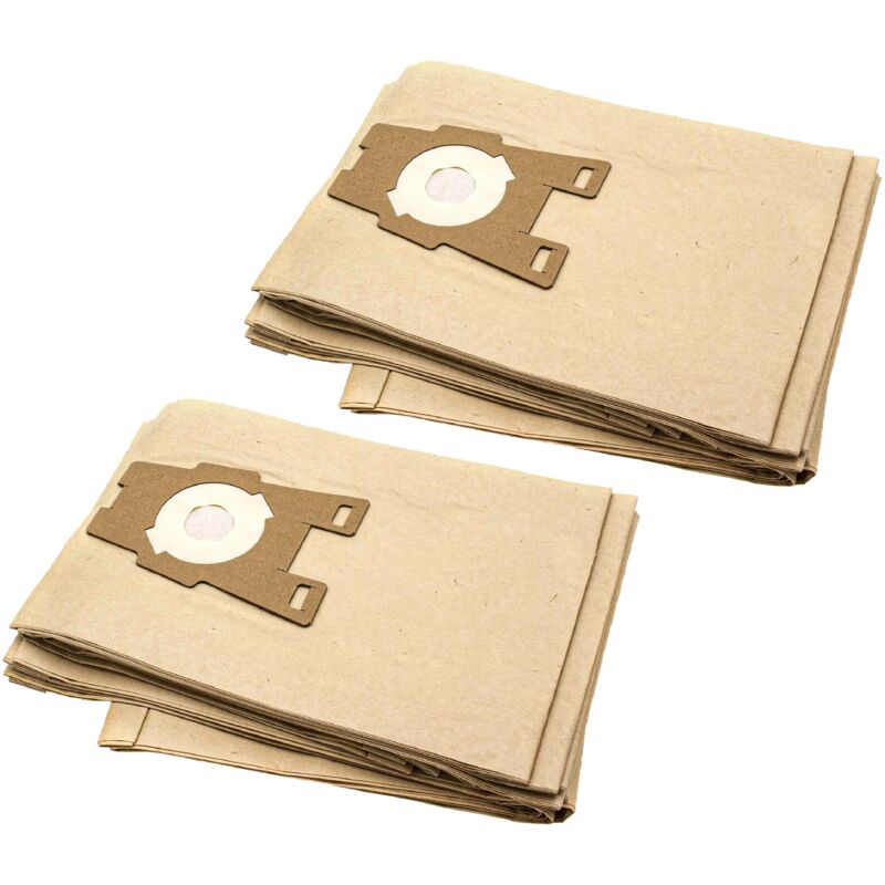 foto del prodotto 20x sacchetto compatibile con kirby ultimate g aspirapolvere - in carta, 32cm x 23cm, color sabbia - vhbw