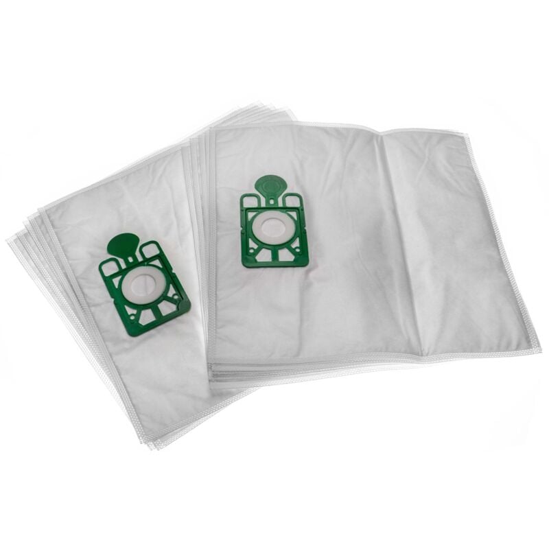 foto del prodotto 20x sacchetto compatibile con numatic npv180 22, nst220 a, nsr200 a, nsp180 a, nqs250 aspirapolvere microfibra, 40cm x 41cm bianco vhbw