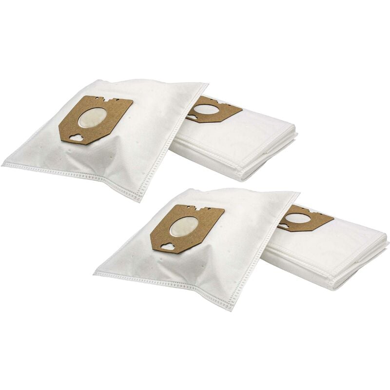 foto del prodotto 20x sacchetto compatibile con philips tc 400 - tc 999, tc exclusive aspirapolvere - in microfibra, 31cm x 22cm, bianco - vhbw