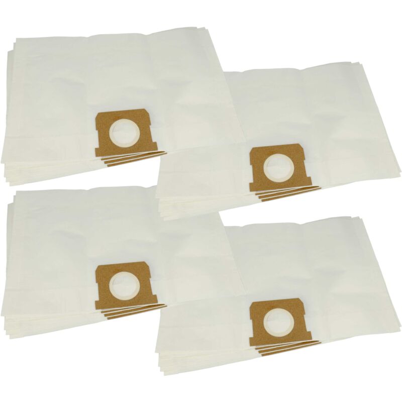 foto del prodotto 20x sacchetto compatibile con stihl se 33 aspirapolvere carta cartone, 30cm x 48cm bianco vhbw