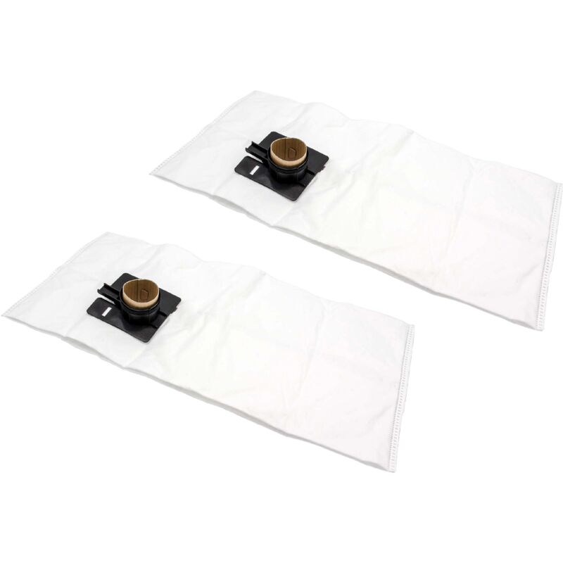 foto del prodotto 20x sacchetto sostituisce k rcher 6904263 per aspirapolvere microfibra, 61cm x 27cm bianco vhbw