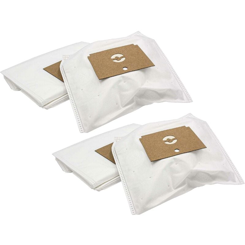 foto del prodotto 20x sacchetto sostituisce swirl r27 per aspirapolvere - in microfibra, 31cm x 22cm, bianco - vhbw