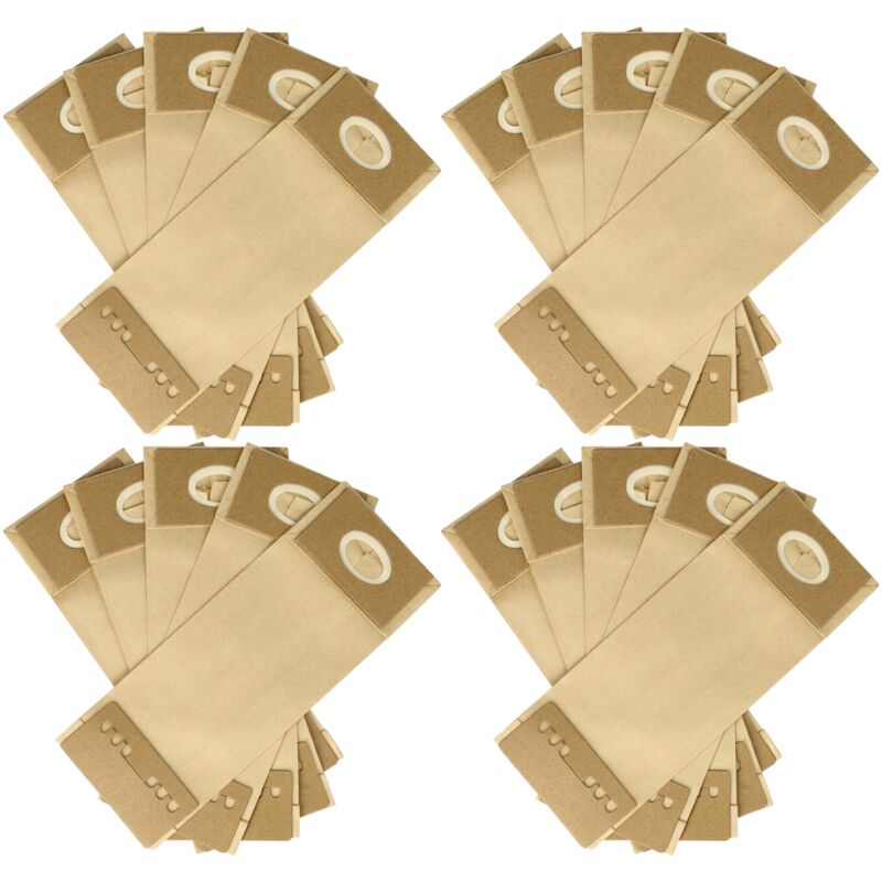 foto del prodotto 20x turbo filtro compatibile con festool turbo rts 400 eq, rts 400, rs 400 levigatrice sacchetto in carta per polvere set vhbw