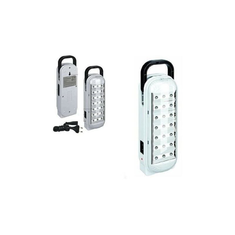 foto del prodotto 21 led lampada di emergenza ricaricabile portatile torcia luce sos