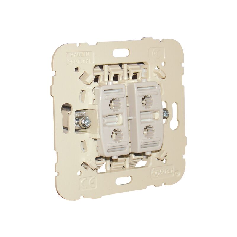 foto del prodotto 21156 interrupteur double 10a 250v efapel