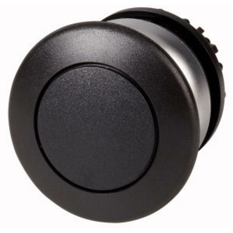 foto del prodotto 216712 1 m22 dp s pulsante a fungo rotondo, piatto nero 1 pz. eaton