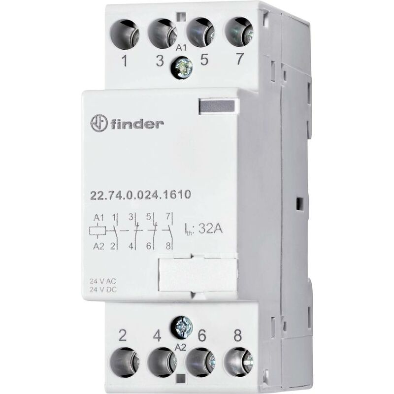 foto del prodotto 22.74.0.230.1310 contattore d installazione 4 na 230 v 1 pz. finder
